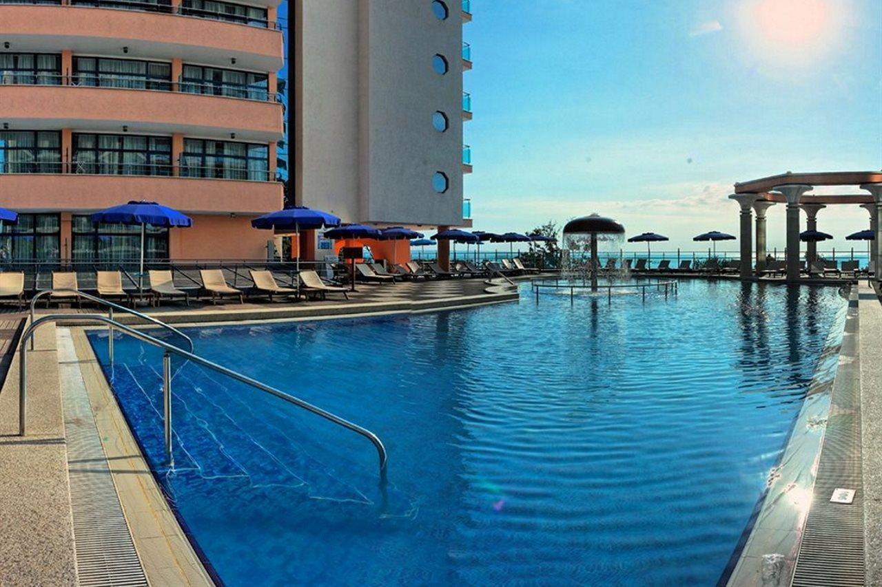 Astera Hotel & Spa With Free Private Beach Golden Sands Eksteriør billede