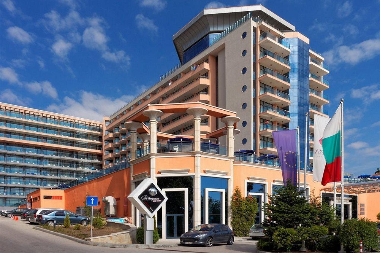 Astera Hotel & Spa With Free Private Beach Golden Sands Eksteriør billede