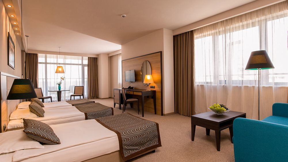 Astera Hotel & Spa With Free Private Beach Golden Sands Eksteriør billede