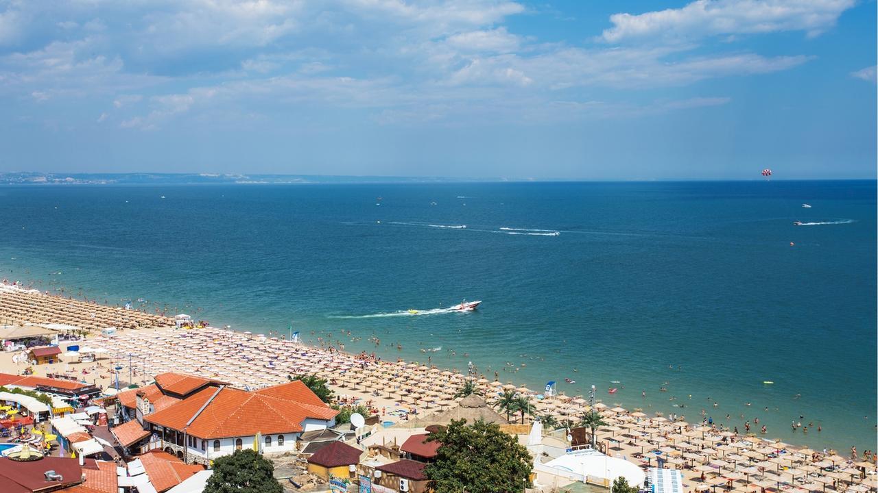 Astera Hotel & Spa With Free Private Beach Golden Sands Eksteriør billede