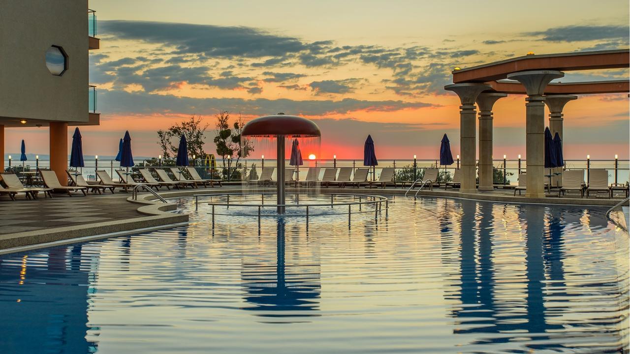 Astera Hotel & Spa With Free Private Beach Golden Sands Eksteriør billede