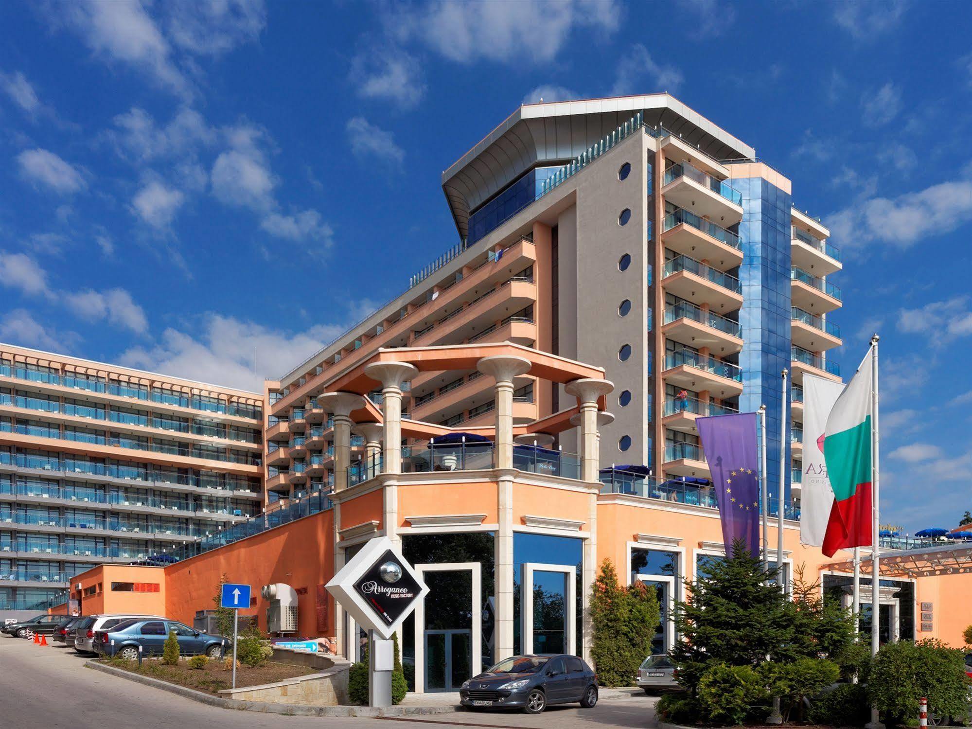 Astera Hotel & Spa With Free Private Beach Golden Sands Eksteriør billede